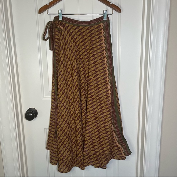 Free People Good for You Midi Skirt Sz 0 OB512887 - Picture 3 of 6